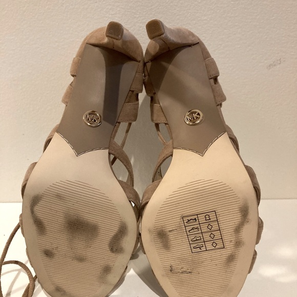 Michael Kors Mirabel Suede Sandals - Picture 5 of 12